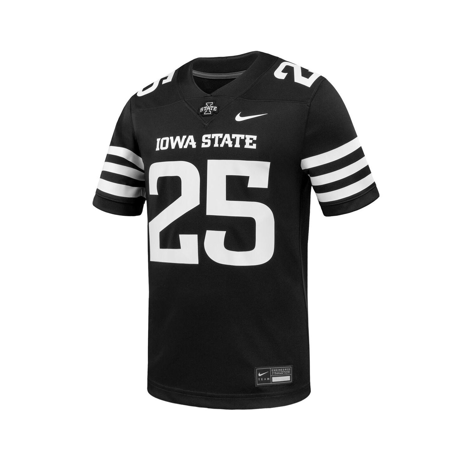 Men's 1 Black Iowa State Cyclones Untouchable Replica Game Jersey
