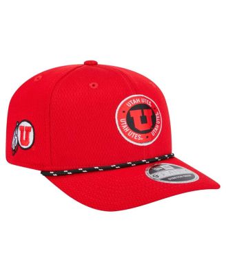 New Era - Men's Red Utah Utes COOLERA 9SEVENTY Rope Stretch-Snap Hat