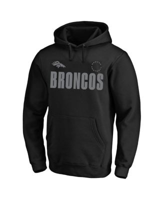 Men's Black Denver Broncos Big Tall Chip Shot Hoodie