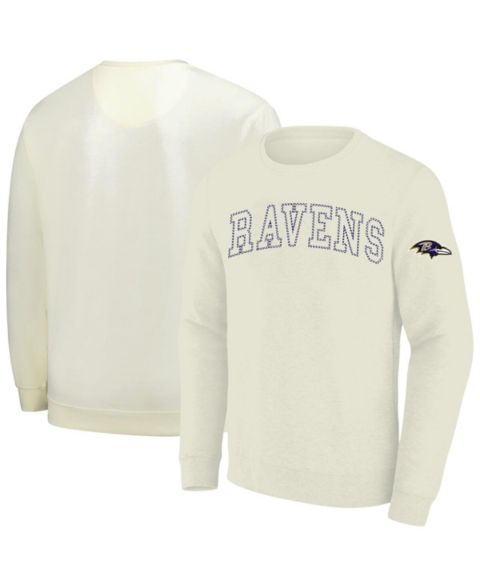Мужская толстовка Profile Cream Baltimore Ravens Big & Tall Fleece