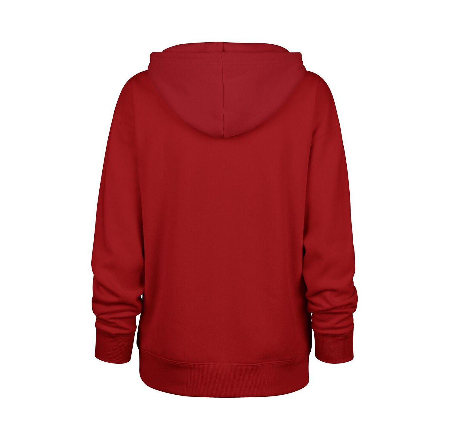 Women's Scarlet San Francisco 49ers Plus Size Whirlwind Naomi Hoodie