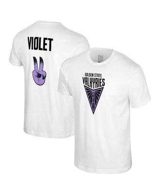 Stadium Essentials - Men's and Women's White Golden State Valkyries Mascot Name Number T-Shirt