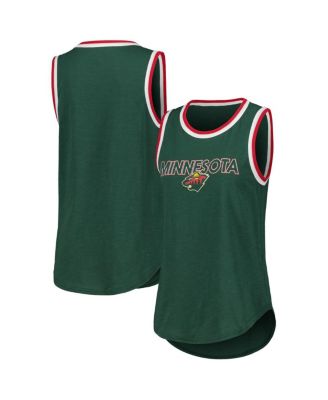 G-III 4Her by Carl Banks - Women's Green Minnesota Wild Strategy Tank Top