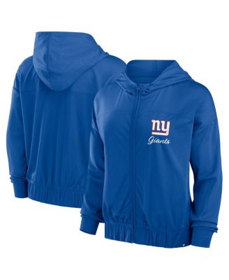 Fanatics - Women's Royal New York Giants Script Lock Full-Zip Hoodie