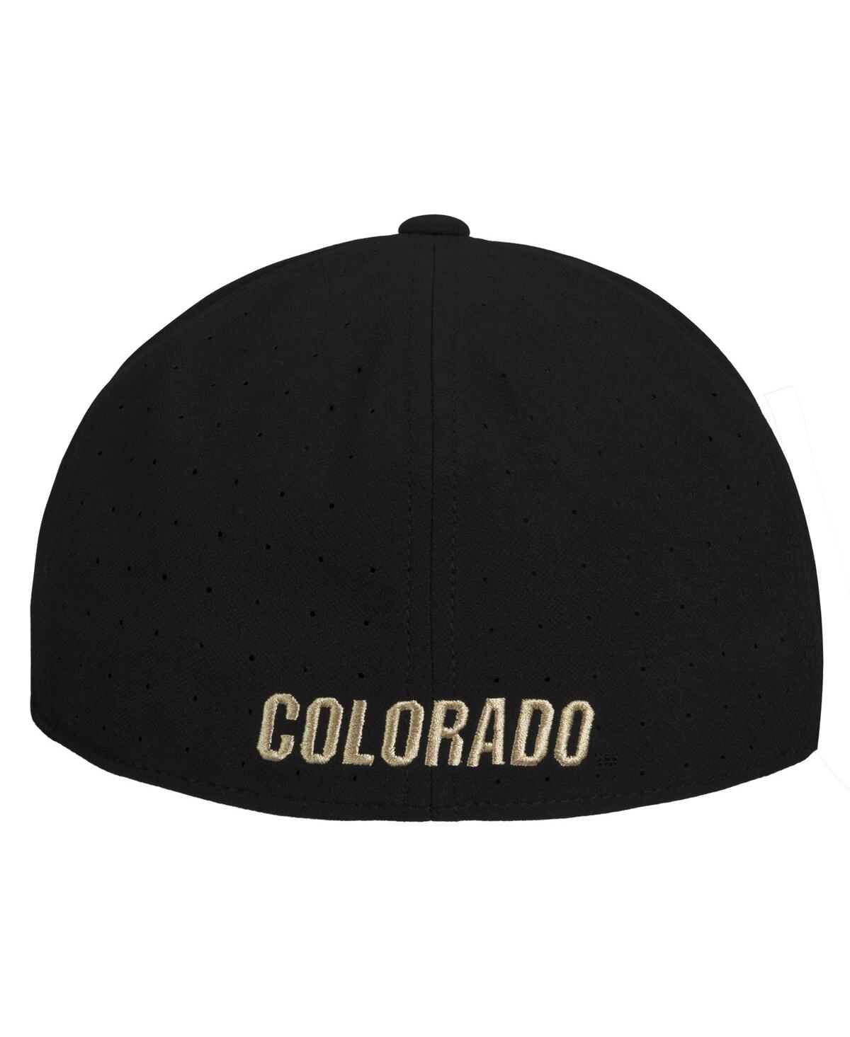 Nike Men's Black Colorado Buffaloes Prime AeroBill Performance Fitted Hat