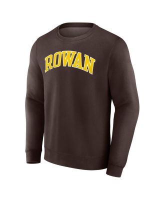Men's Brown Rowan Profs Short Name Pullover Sweatshirt