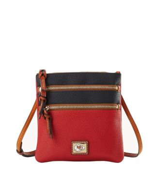 Dooney & Bourke - Kansas City Chiefs Team Logo Halftime Triple Zip Crossbody Bag