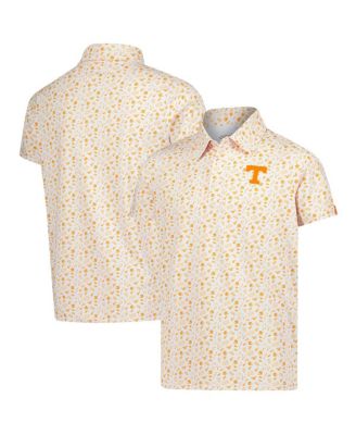 Garb - Big Boys and Girls Tennessee Orange Tennessee Volunteers Tom Allover Print Performance Polo Shirt