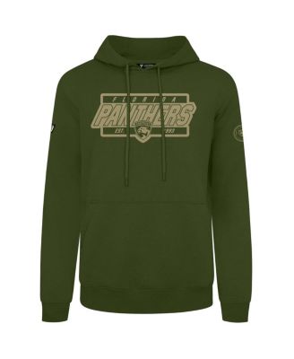 LevelWear - Men's&nbsp;Olive Florida Panthers Podium Pullover Hoodie