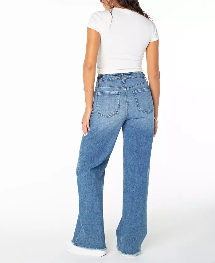 Women's Ultra High Rise Wide Leg Jeans - thumbnail 8