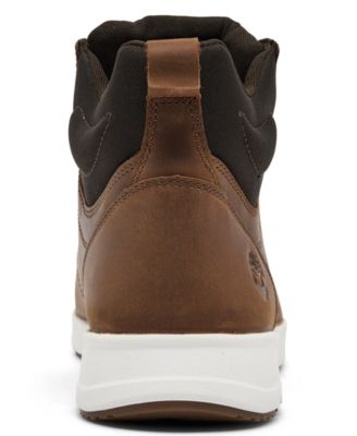 Men's Parker Street Leather Casual Sneakers from Finish Line