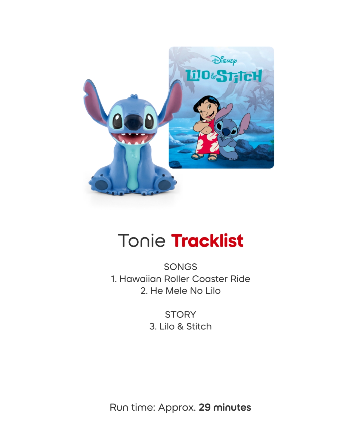 Tonies Tb2 Disney Bundle Box Ratatouille, Stitch, Olaf, Finding Nemo In Transparent