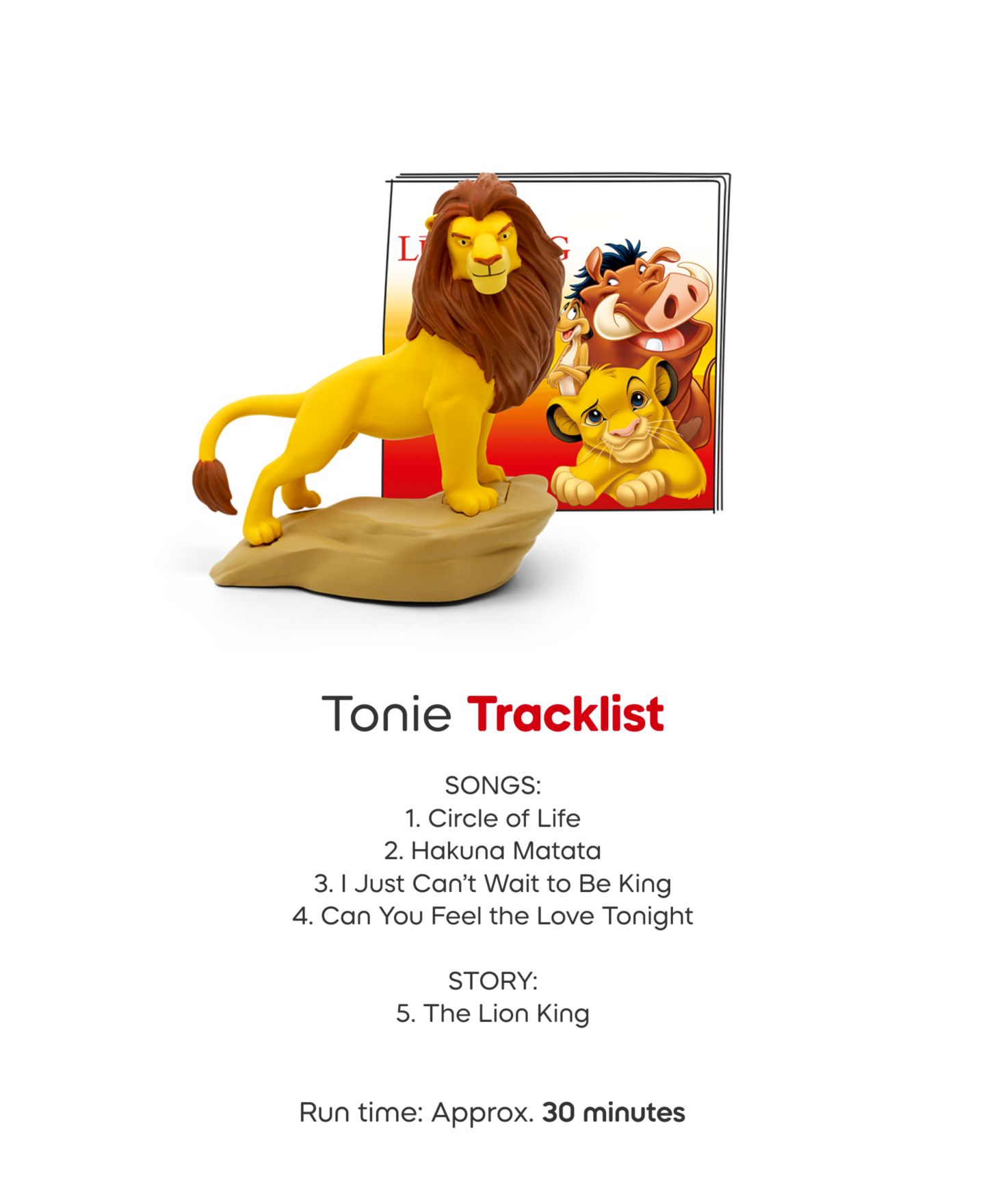 Детские фигурки Tonies TB2 Disney Buddy Bundle Box, Lion King, Cars, Toy Story, Monsters Inc Figurines - Blue — фото 5