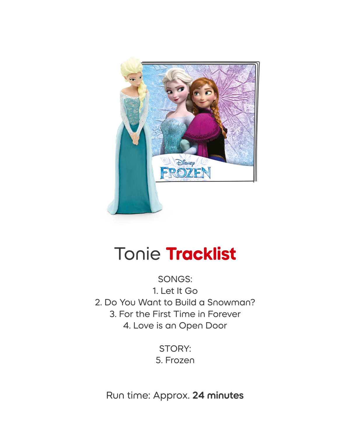 Tonies Tb2 Disney Princess Bundle Box Encanto, Moana, Frozen, Minnie Mouse In Transparent