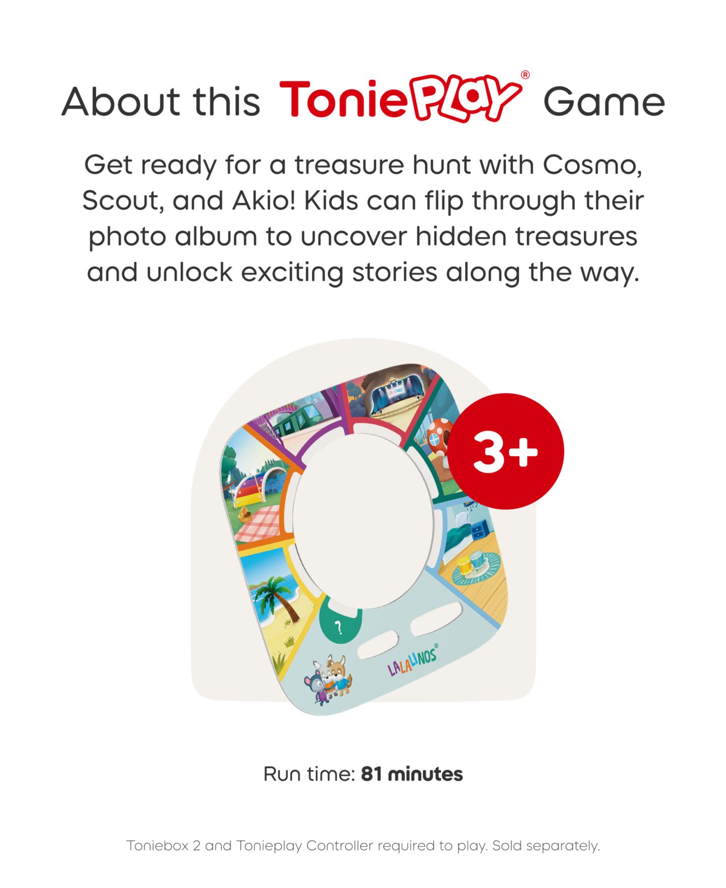 Детская игрушка Tonies Tonieplay Lalalinos Find the Photo Game — фото 8