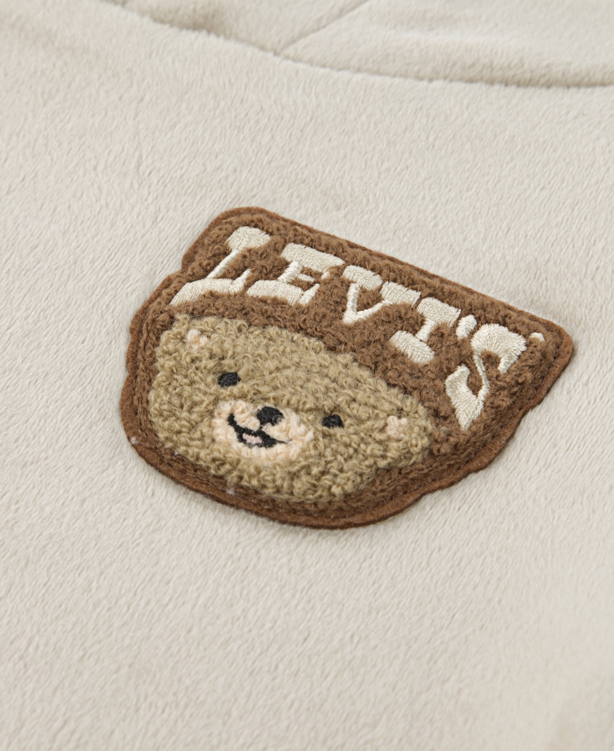 Levi's Baby Boys Or Girls 2-piece Minky Sherpa Hoodie And Jogger Pant Set In White
