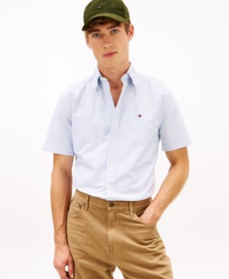 Men's Heritage Oxford Stripe Short Sleeve Shirt