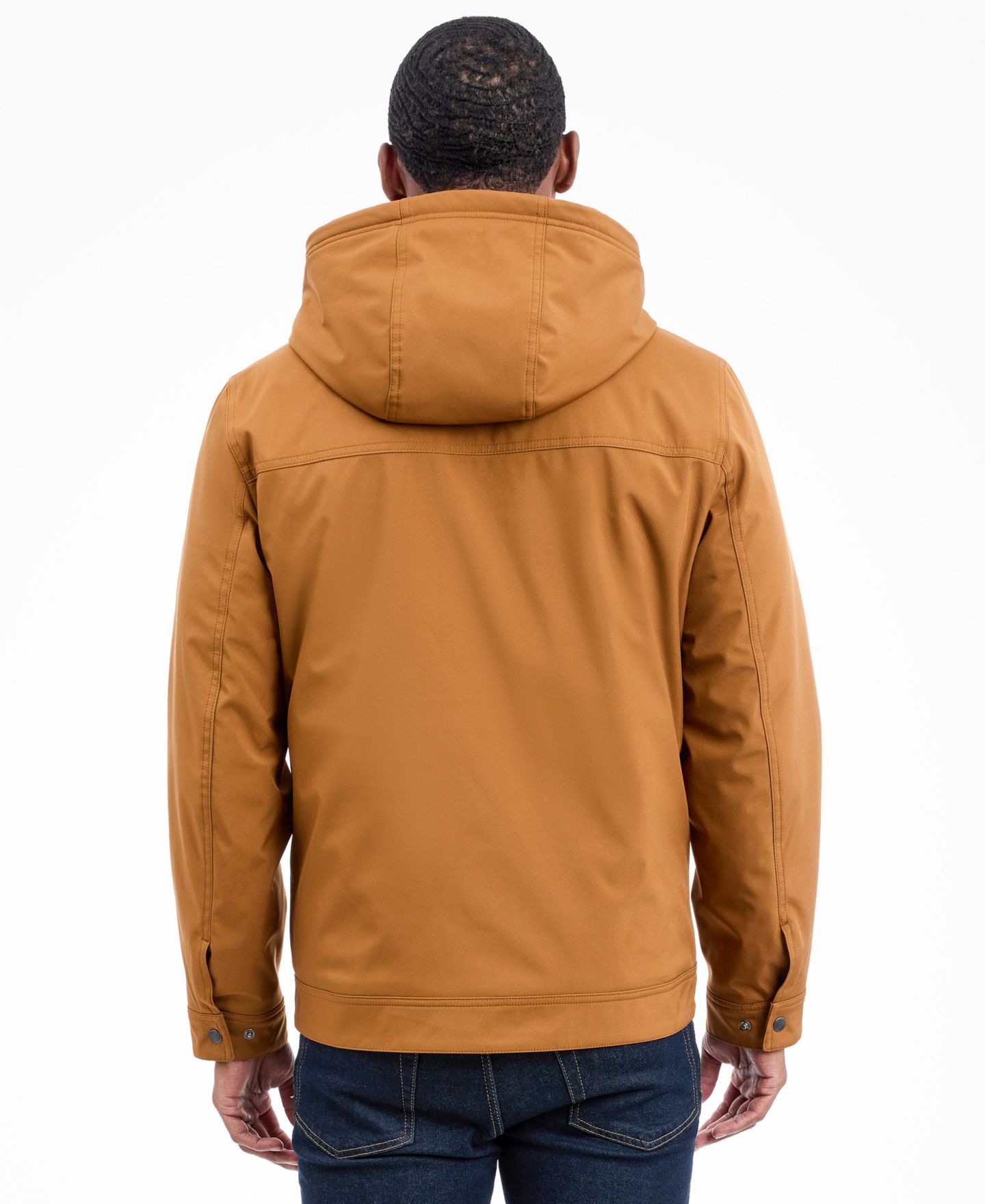 Мужская куртка Lucky Brand Sherpa Lined Softshell, цвет: Коричневый — фото 5