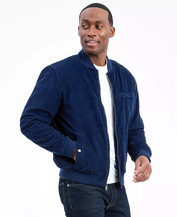 Men's Corduroy Bomber Jacket - thumbnail 4
