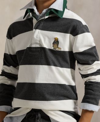 Big Boys Polo Bear Rugby Shirt