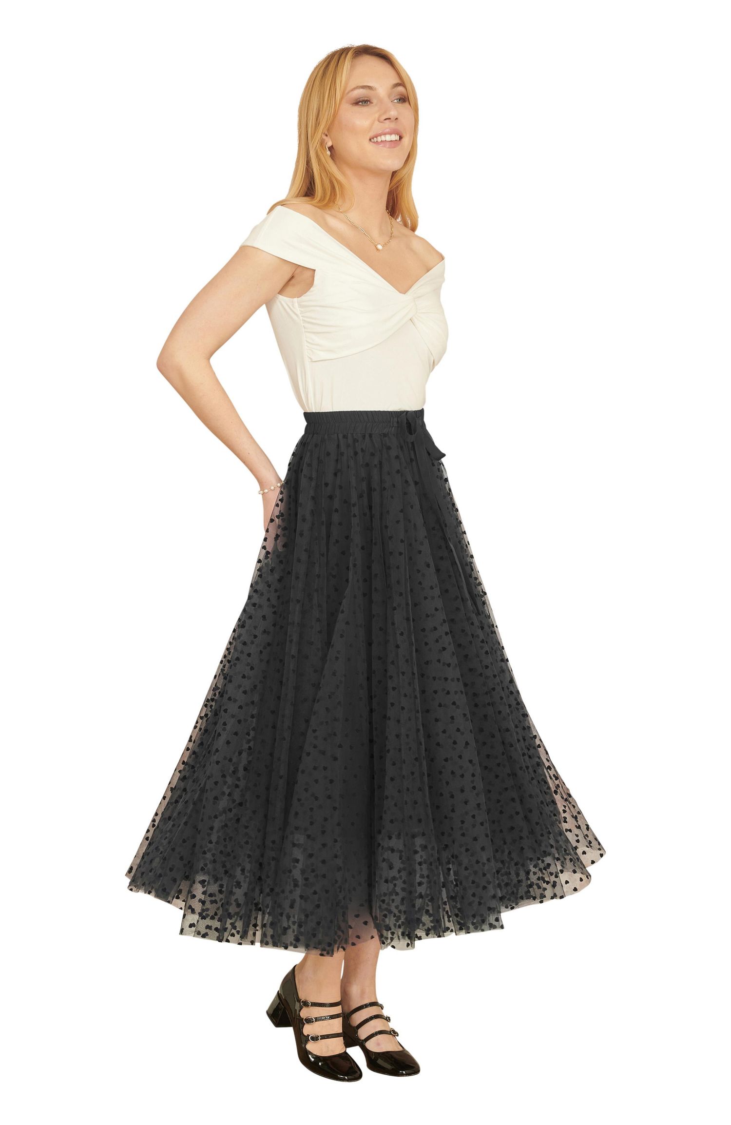 Women's Mesh Tulle Skirt