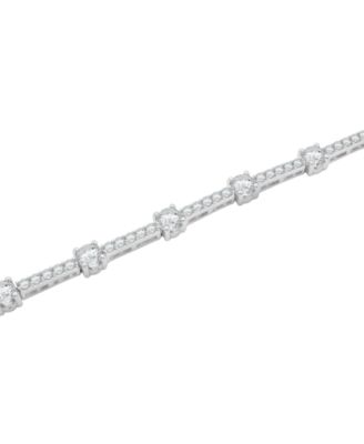 Diamond Bracelet (3 ct. t.w.) in 14k White Gold, Macy's Exclusive
