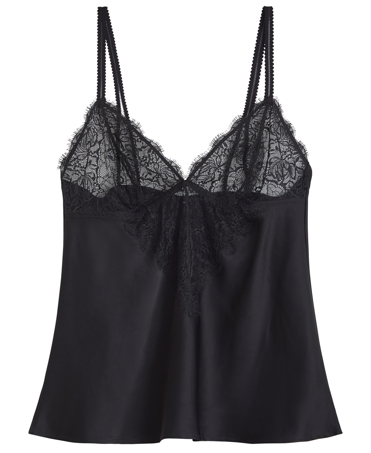 B.tempt'd By Wacoal Women's Camisole Flared Bodice Bra In Black