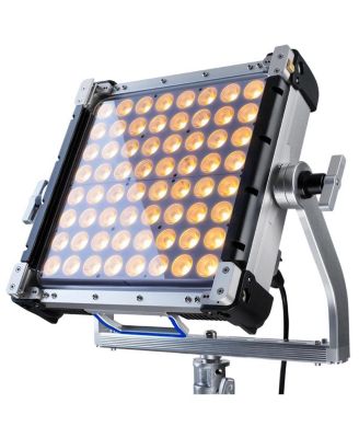 Vortex4 1x1 325W RGBW LED Light Panel, Bundle with AIRGLOW 1x1 Booklight Complete Kit