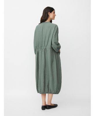 Women's MaNymosa 3/4 Sleeve Loose Fit Midi Dress