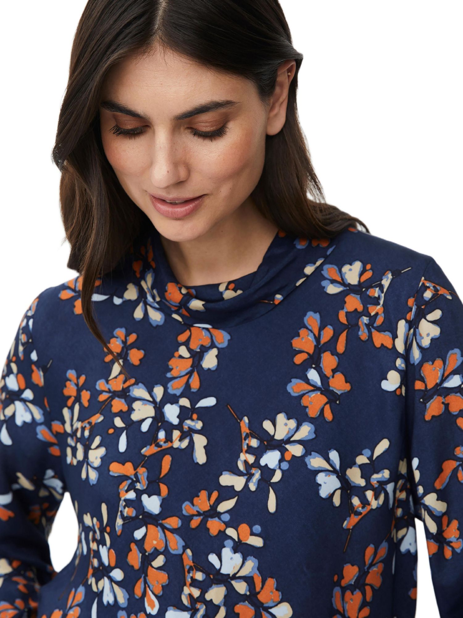 Women's MaDalmora High Neck Long Sleeve Top