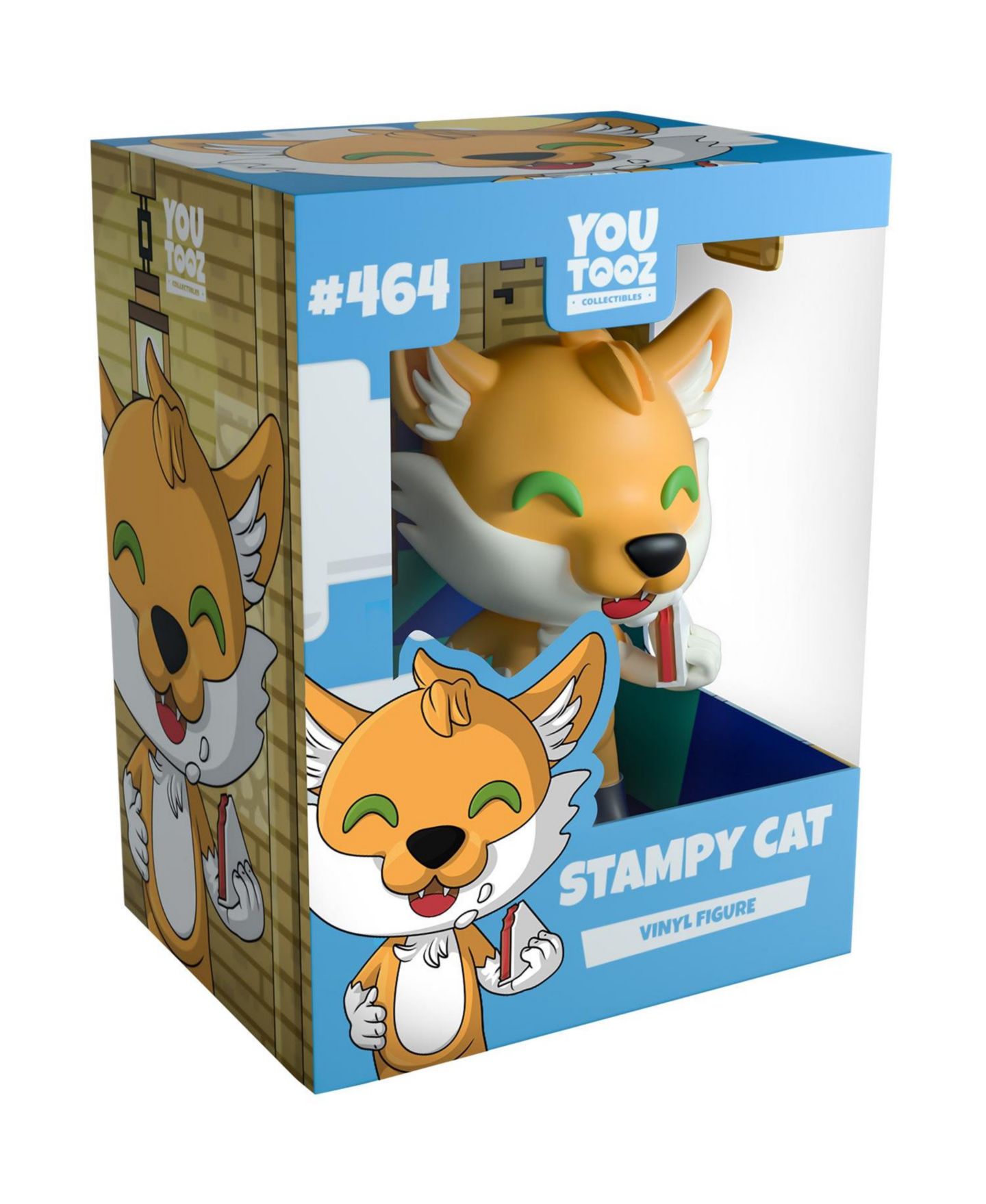 Детская фигурка Youtooz Minecraft Stampy Cat 5" Vinyl Figure, Ages 14+ — фото 1
