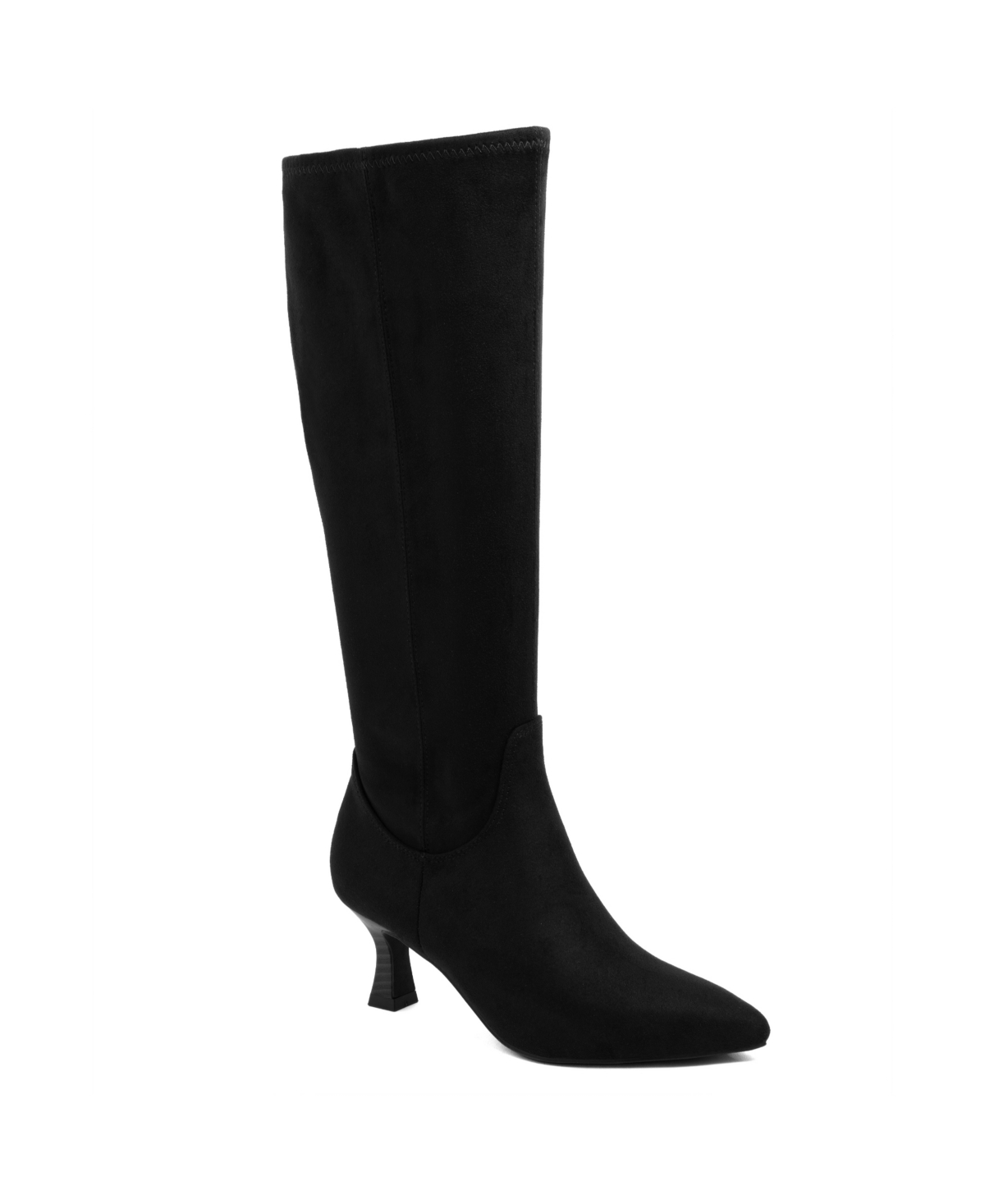 Jones New York Women's Sonton Kitten Heel Tall Boots In Black