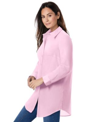 Plus Size Perfect Long Sleeve Shirt