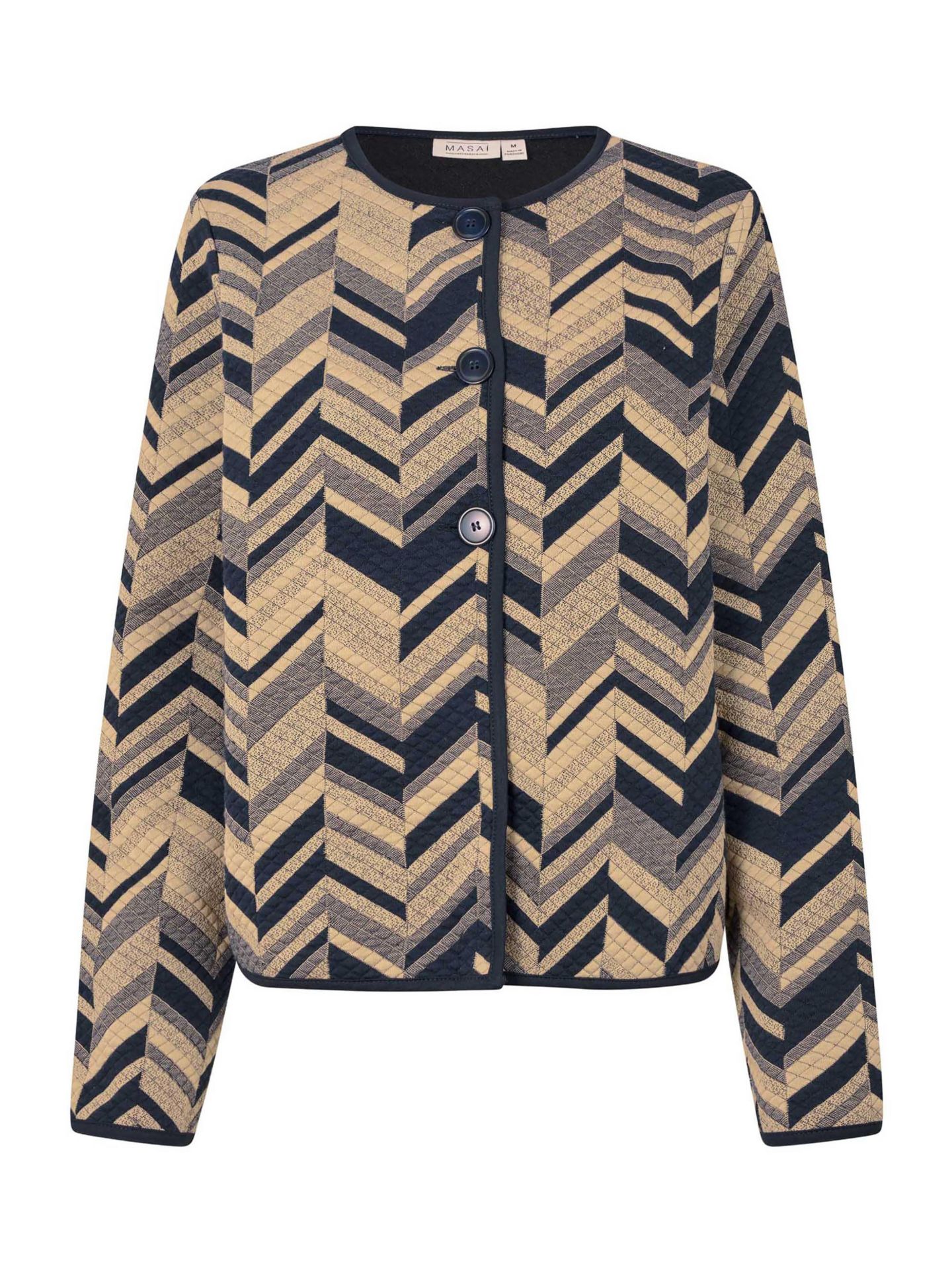 Женская куртка Masai Copenhagen MaJuanta Long Sleeve Round Neck, цвет: Travertine — фото 3