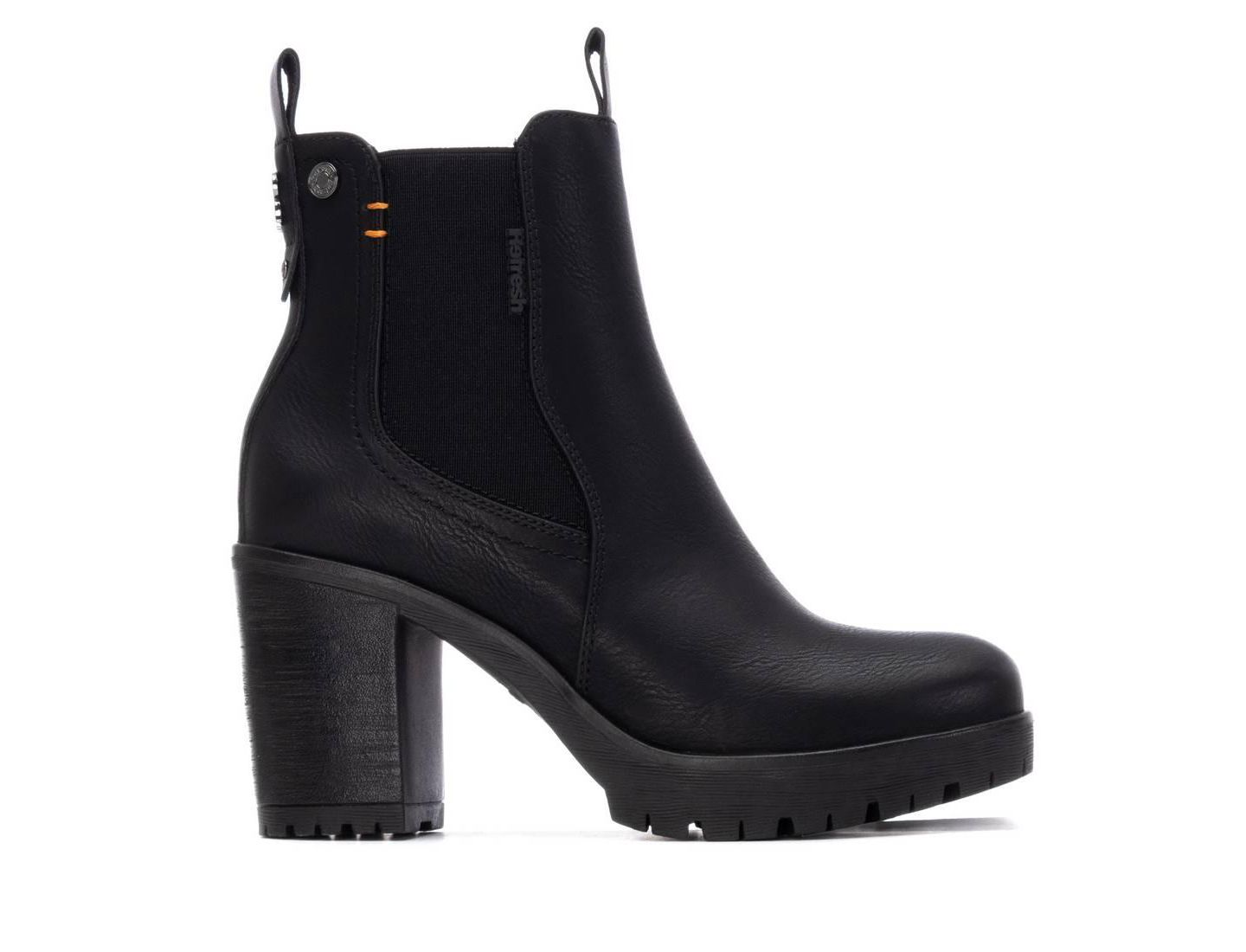 Женские ботинки XTI Heeled Chelsea Booties Refresh Collection, цвет: Чёрный — фото 1