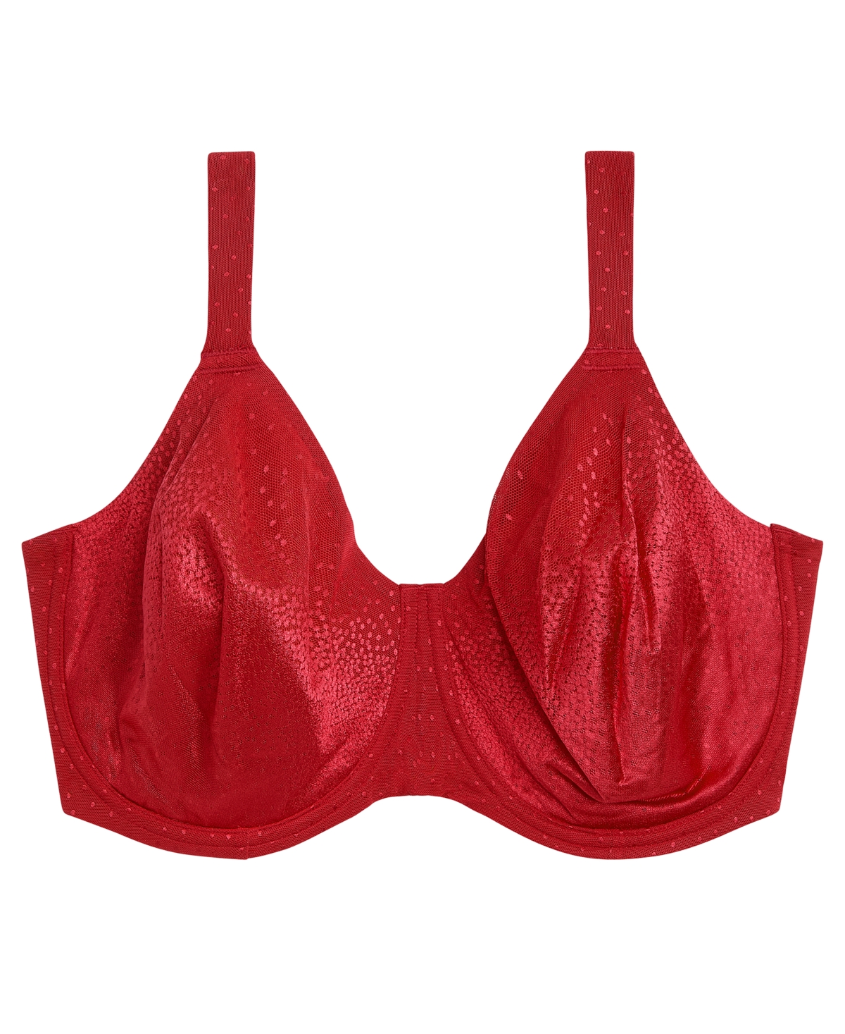 Wacoal Plus Size Back Appeal H-k Cup Underwire Bra 855403 In Red