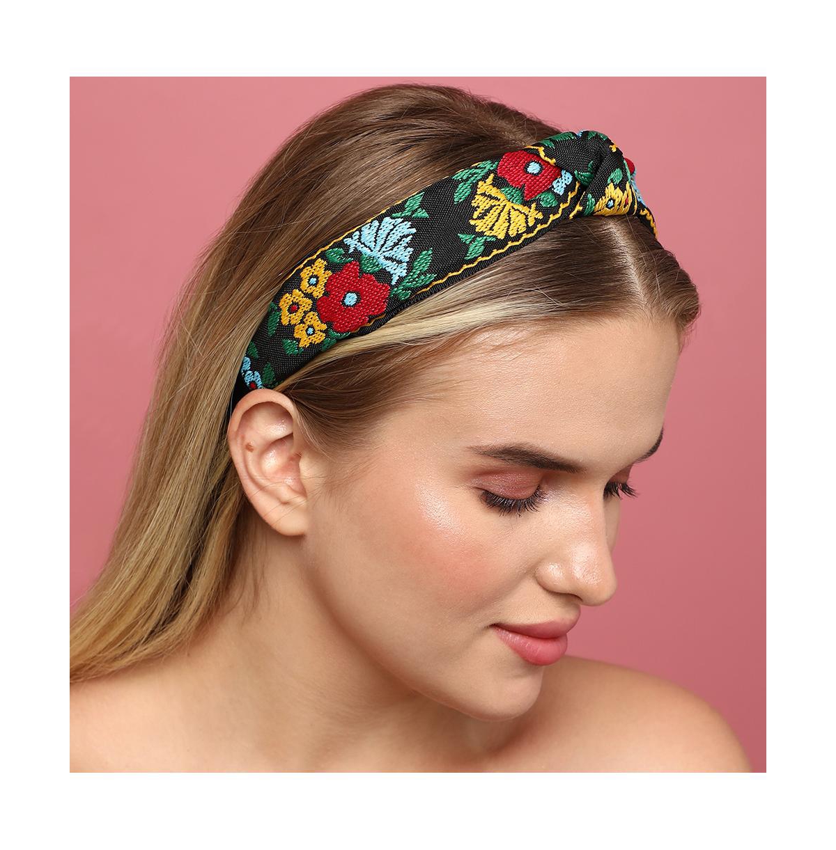 Sohi Botanical Hairband In Black