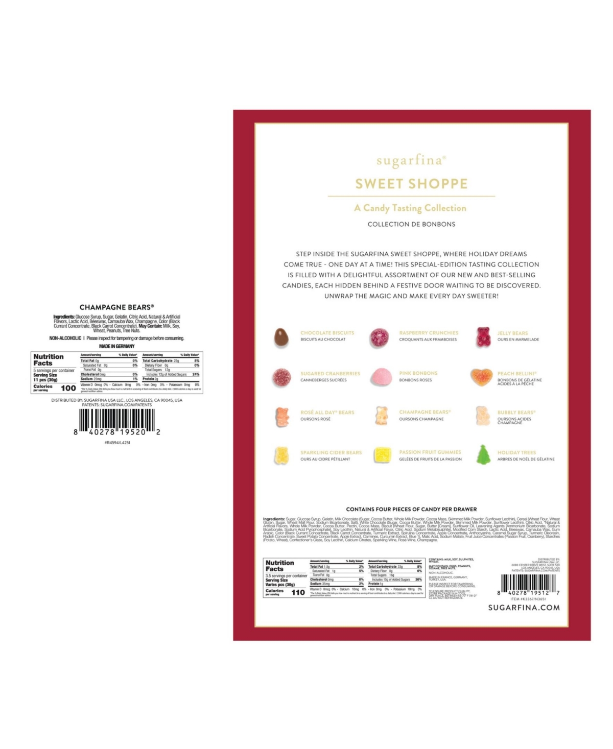 Sugarfina Eat Sweets and Be Merry Bundle, 2-Pc.