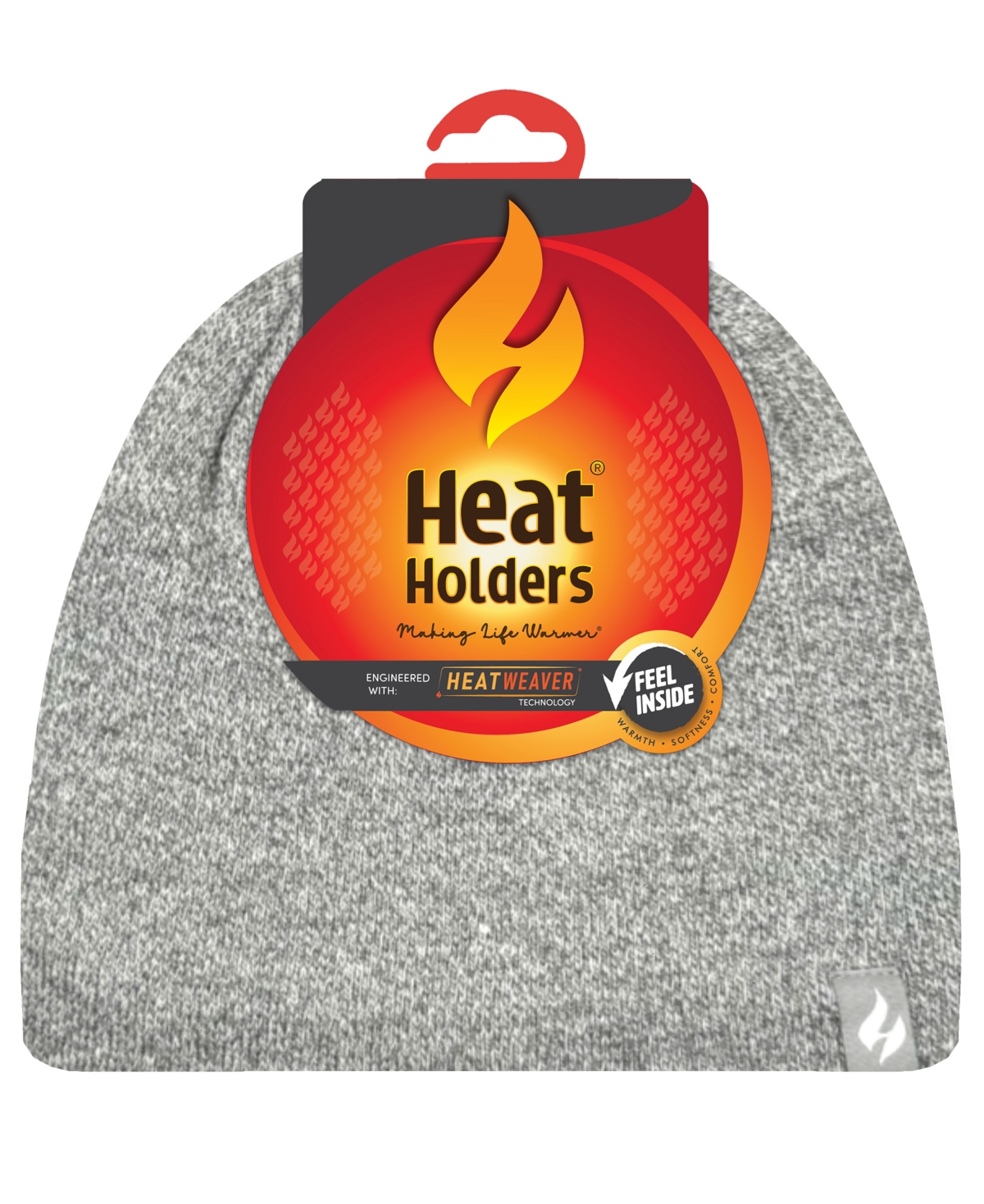 Heat Holders Diana Flat Knit Watch Cap In Gray