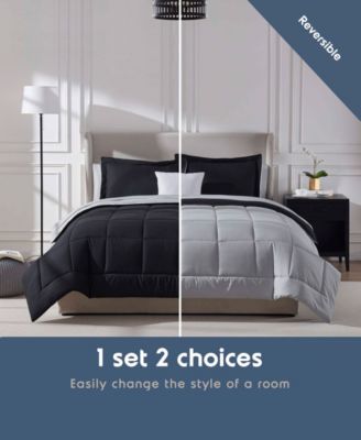 Luxury Soft Reversible 7-Pc. Comforter Set, Full