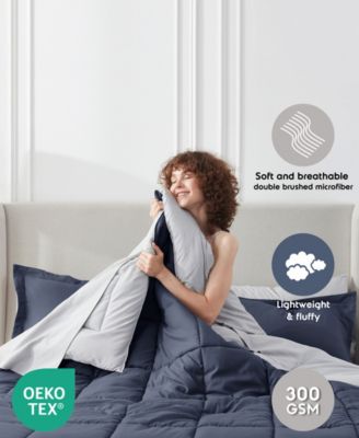 Luxury Soft Reversible 7-Pc. Comforter Set, Full