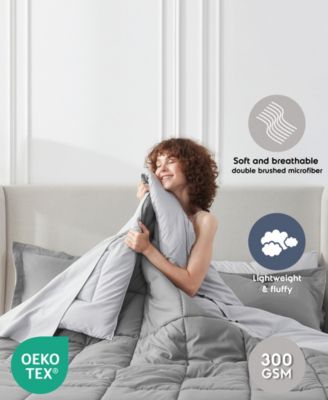 Luxury Soft Reversible 7-Pc. Comforter Set, Queen