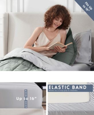 Luxury Soft Reversible 5-Pc. Comforter Set, Twin XL