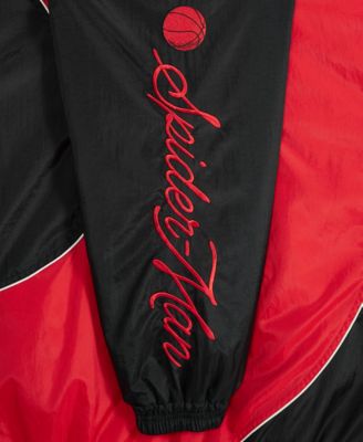 Adult's Spider-Man Removable Sleeves Starter Style Jacket, Macy's Exclusive