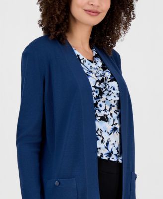 Women's Malibu Fine Rib Open-Front Cardigan