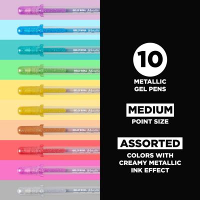 Gelly Roll Metallic Gel Pen 10 Pack