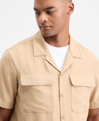 Men's Short-Sleeve Refined Owen Shirt, Macy's Exclusive