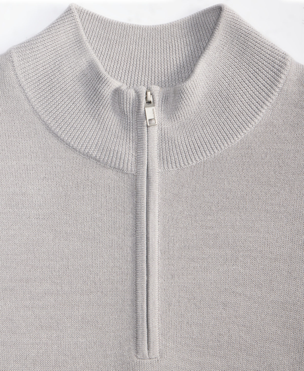 Alfani Men's Long-sleeve Half-zip Merino Sweater, Created For Macy's In Gray
