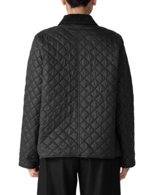 Women's Classic Collar Quilted Jacket