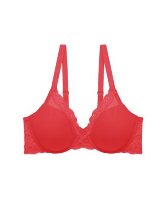 Women's Feathers Full Figure Contour Underwire Bra 741299